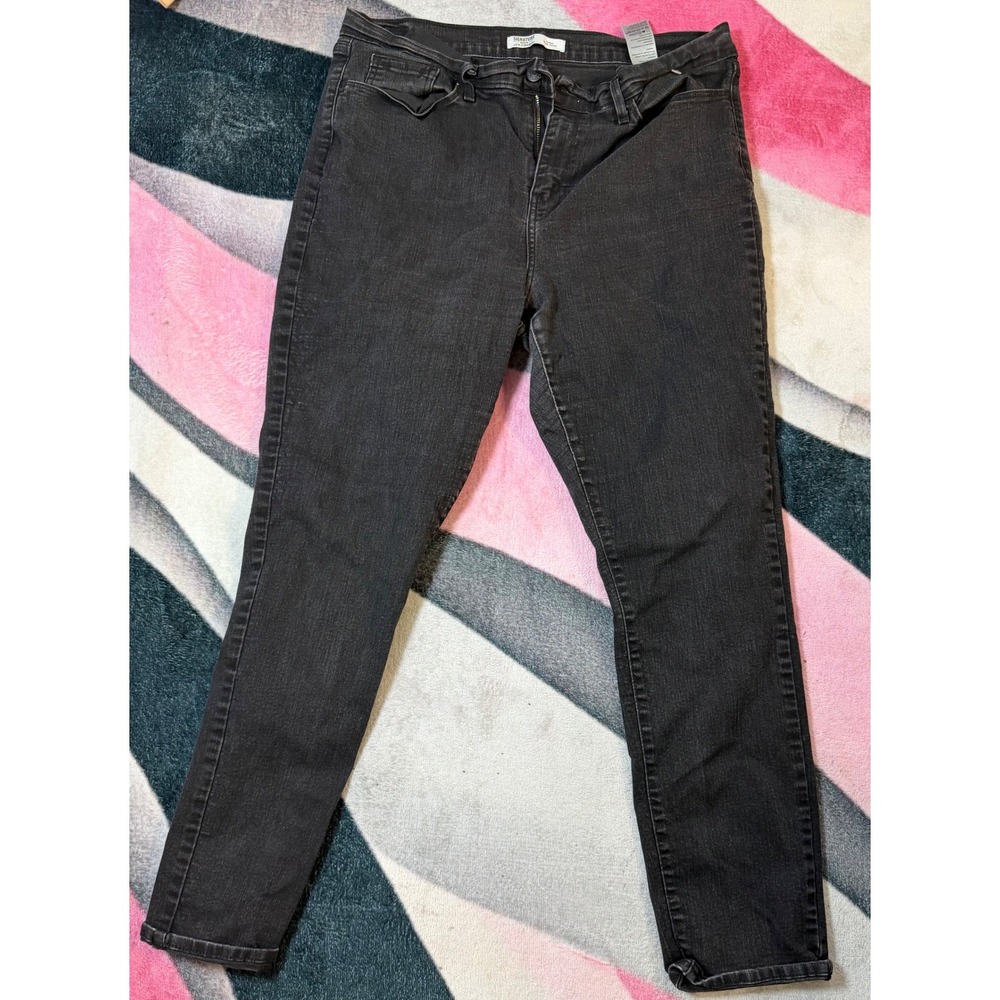 Signature by Levi Strauss Gold Label Slim Taper Jeans Black 16 W33 A7805-0001